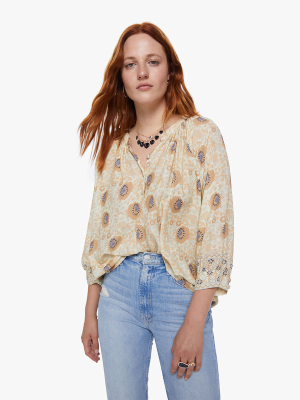 Natalie Martin Remy Top - Vintage Flowers Sand